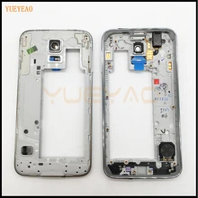 YUEYAO средняя задняя рамка Шасси пластина рамка задний корпус для samsung Galaxy S5 Neo G903 G903F средняя рамка