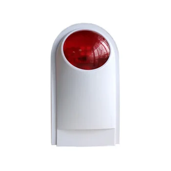 

Wall alarm 433mhz 120dB Outdoor Wireless Flashing Siren Strobe Light Siren For all Alarm Security System