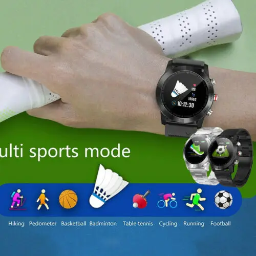Bluetooth Smart Watch Waterproof Heart Rate Blood Pressure Blood Oxygen Monitor