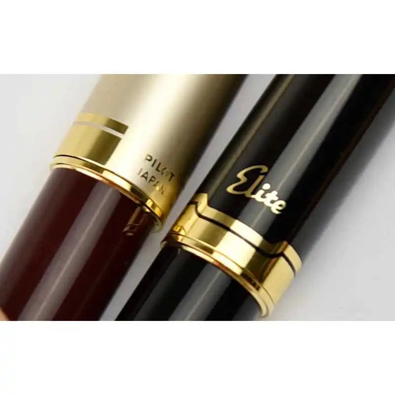 Pilot Elite 95s 14k золотая ручка EF/F/M перо ограниченная версия карманная перьевая ручка цвета шампанского золото/черный идеальный подарок