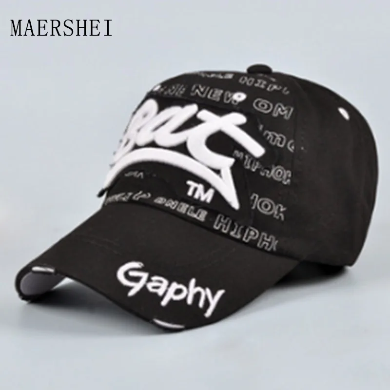 MAERSHEI Snapback изогнутые Мужская бейсболка и для женщин bat письмо Кепка с вышивкой Gorras