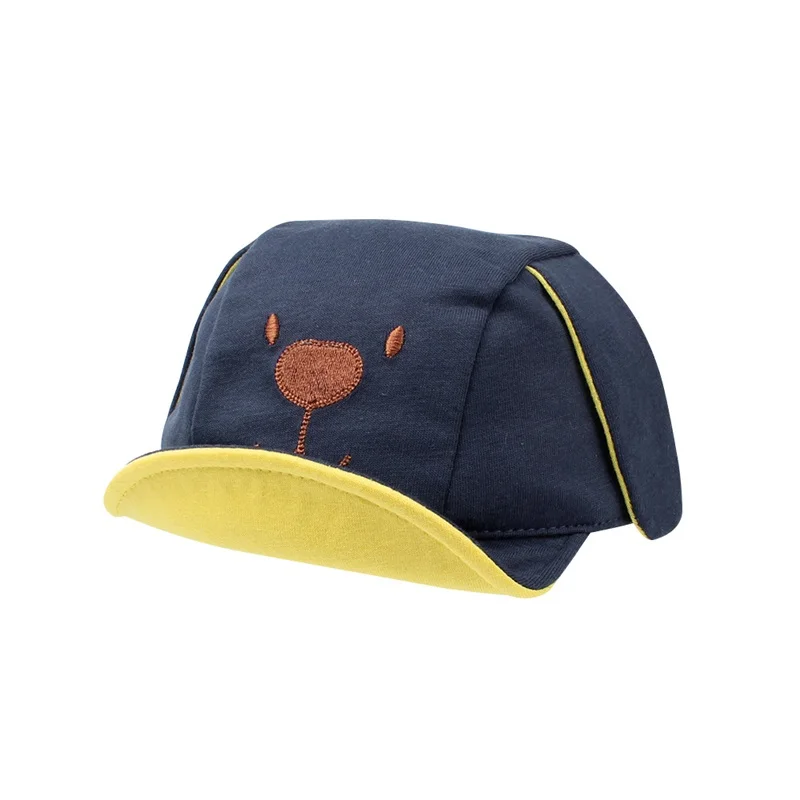 Cartoon Dog Baby Cap Cotton Pattern Baby Sun Hat Cute Ears Toddler Caps For Boys Spring Summer Girls Caps Baby Boys Clothing (25)