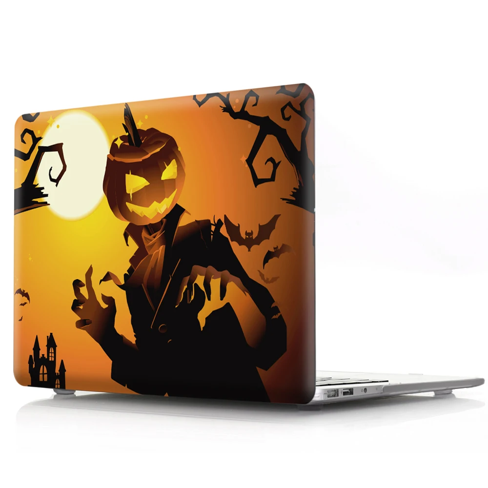 Мультяшный чехол для MacBook Pro 13 15 2017 2018 A1706 A1708 A1989 Pumpkin Hard PC mac book Touch bar A1707 A1990|Сумки и
