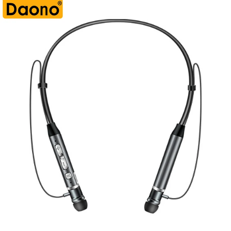 

DAONO 4.2 Bluetooth Earphone Neckband Wireless Bluetooth Headset Ultra-long Standby Magnetic Sports Headphone for PC for iSO