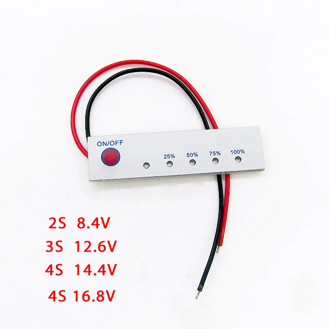 2 S/3 S/4S BMS литий-ионная батарея 18650 литиевая батарея индикатор емкости дисплей PCB модуль тестер уровня мощности ЖК-дисплей заряд разряда