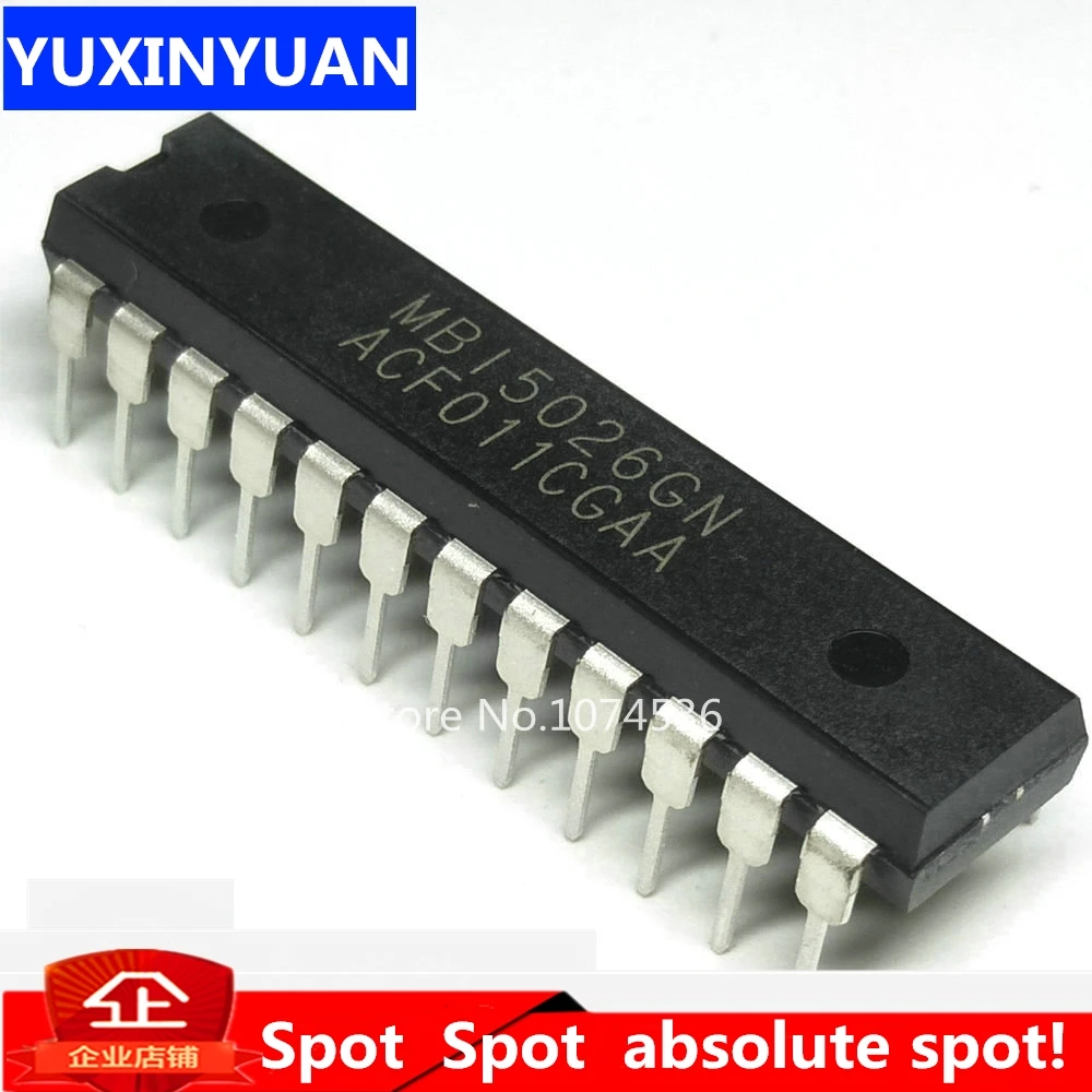 Us 10 43 5 Off Mbi5026gn Mbi5026 Dip 16 Bit Constant Current Led Sink Driver 100 New Integrated Circuit Ic Chip 20pcs Lot In Integrated Circuits