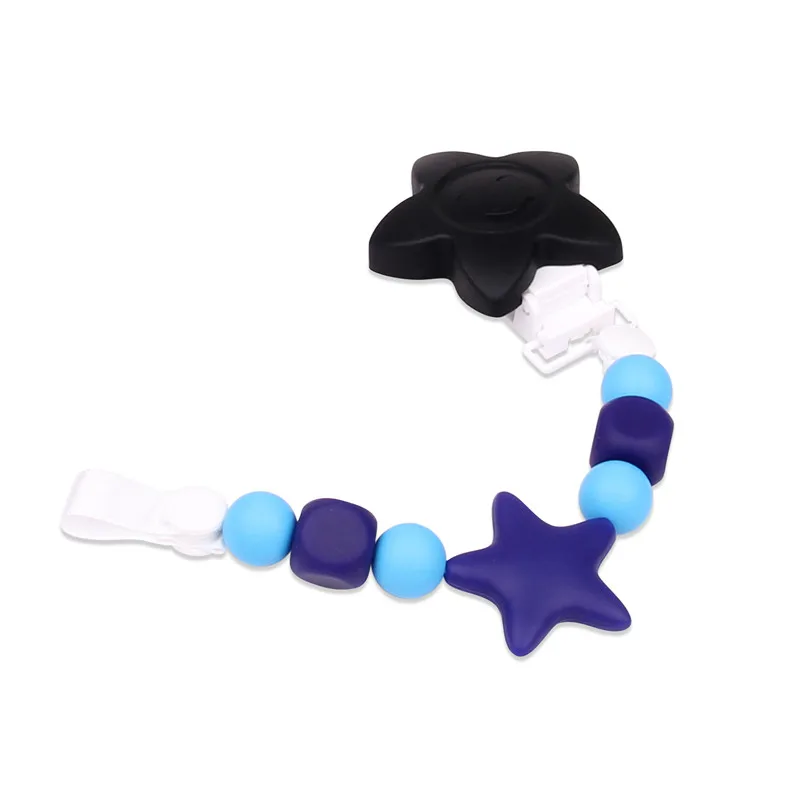 MIYOCAR BPA free safe food grade silicone Teether pacifier clip lovely