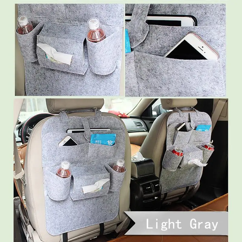 

Multifunctional Car Back Seat Storage Bag Backrest Pockets Protector Organizer Car Accessories Backseat Organizer Styling Holder