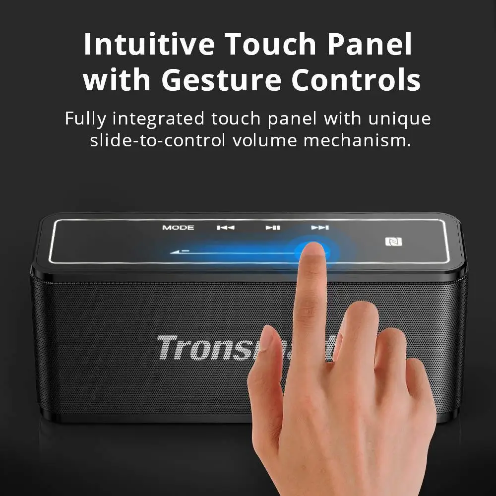 [В наличии] Tronsmart Element Mega NFC портативная Bluetooth Колонка TWS 40 Вт DSP 3D цифровой звук