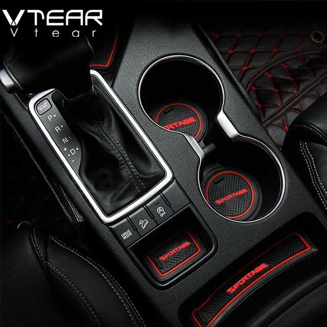 Vtear For Kx5 Kia Sportage 3 2017 2018 Accessories Gate Slot Mat