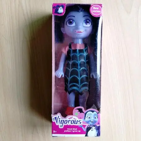 17 см милые Junior Vampirina девушки куклы вамп женщина девушка движение фигурка игрушки для детей девочек подарок на день рождения - Цвет: have box