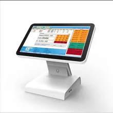 15,6 дюймов android pos терминал двойной экран, Android система Сенсорный экран AIO