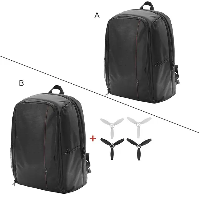$34.21  1Set Portable drone Backpack Travel Bag Carrying Case Propellers for Parrot Bebop 2 FPV Drone Acces
