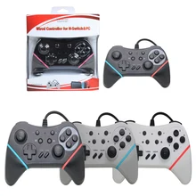 Newest USB Wired Controller Gamepad For Nintendo Nintend Switch NS Support Switch and PC Games Gaming Play With TURBO Button