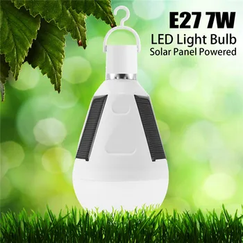 

Mising Solar Lights LED Bulb E27 Hanging Led Solar Lamp 7W 9W Rechargeable for Outdoor Hiking Camping Tent Fishing Lighting