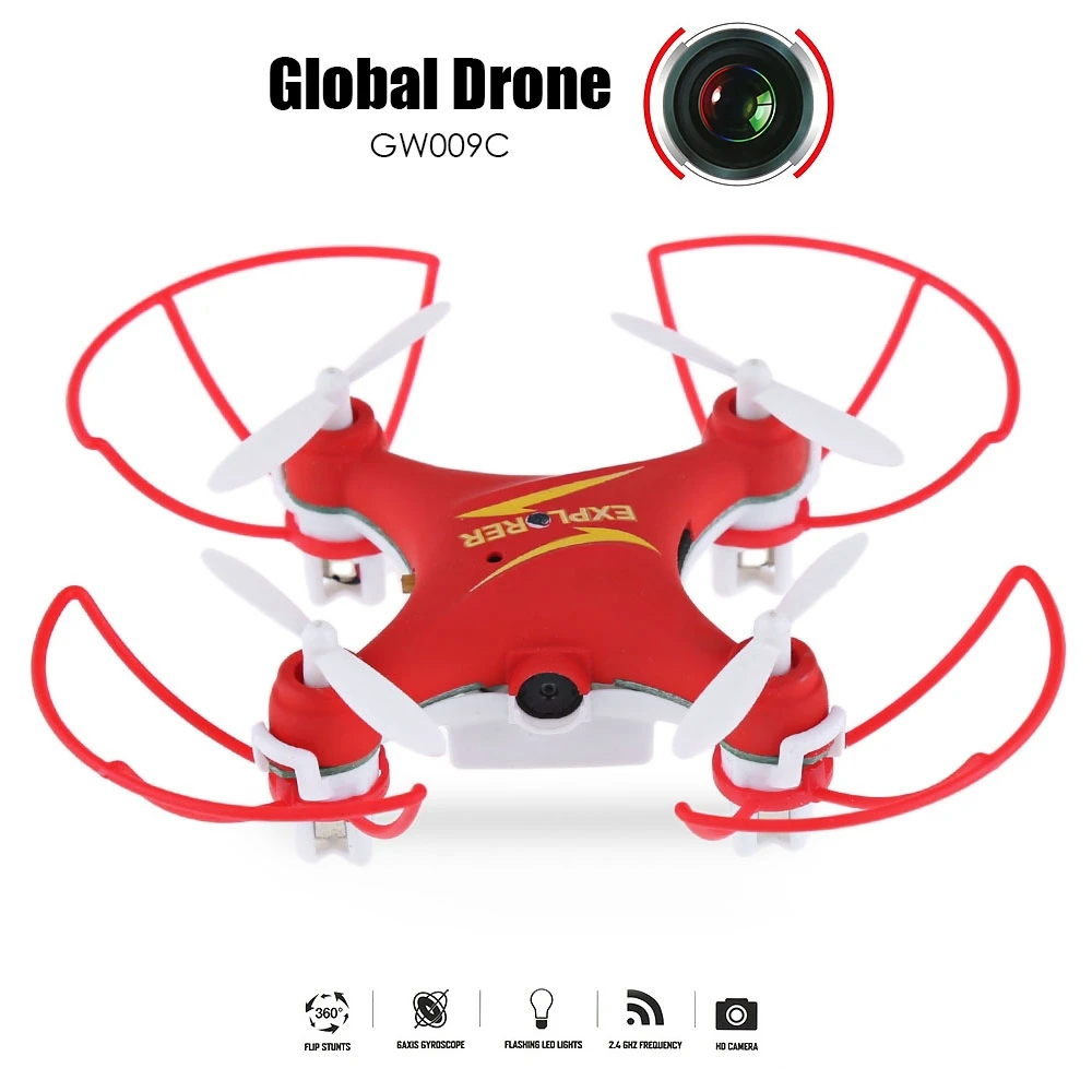 Global GW009C font b RC b font Mini font b Drones b font With Camera Quadcopter