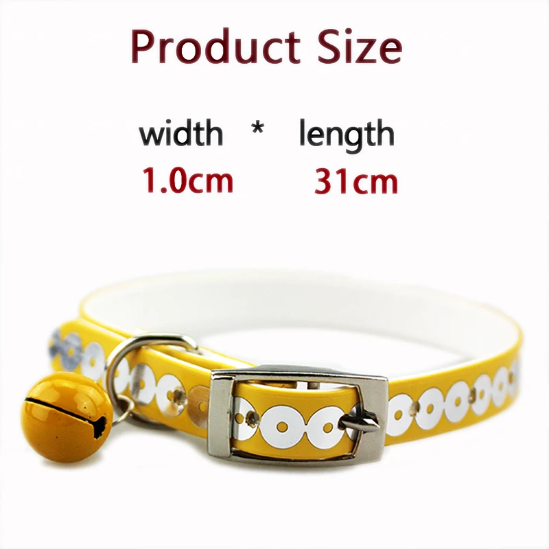 Pet-Dog-Cat-Collars-PU-Leather-With-Bells-Lovely-Dog-Cat-Collar-All-Seasons-Dog-Neck