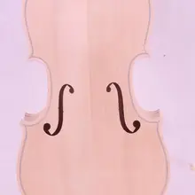 Белый Скрипки Незаконченный Скрипки пламя клена 4/4#2012