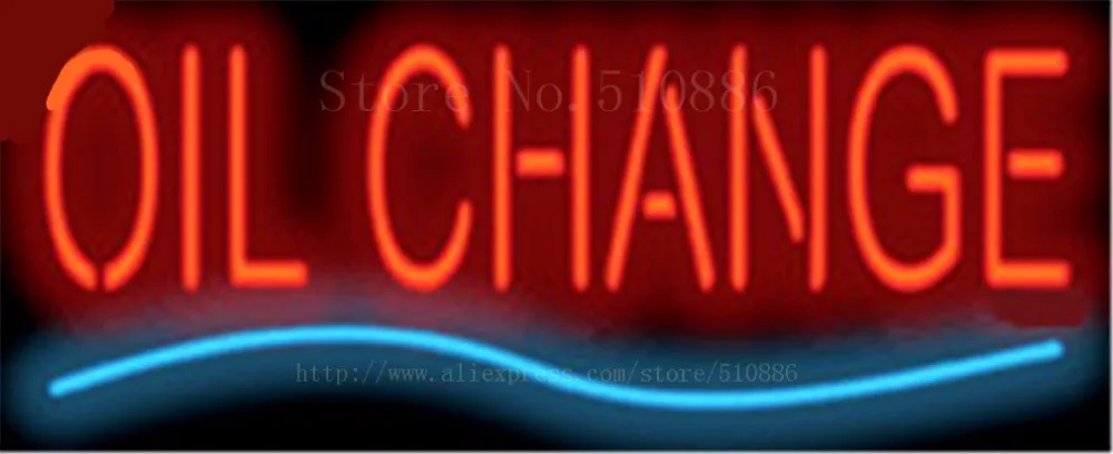 Oil Change Repair Car Auto Gl Neon Sign Handcrafted Oil Change Repair Car Auto Gl Neon Sign Handcrafted
