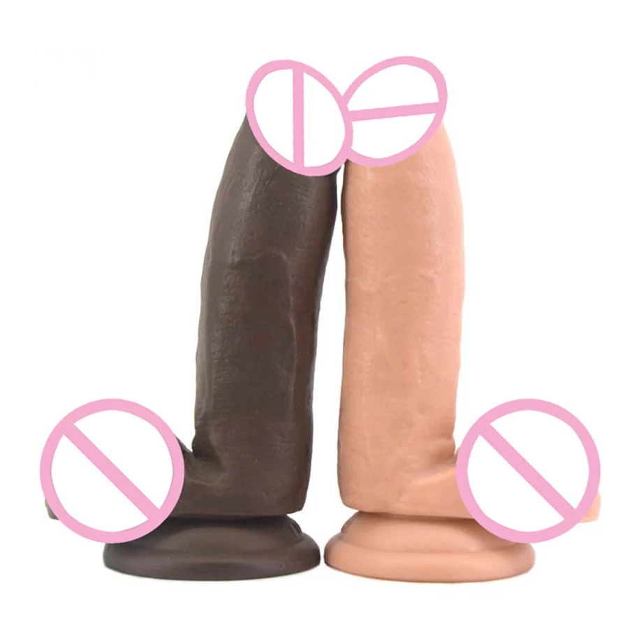 Реалистичный большой страпон интимные товары фаллоимитатор огромный сильный