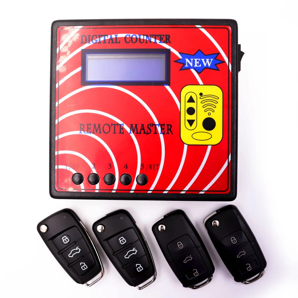 

Remote Control Copying Machine Digital Counter Remote Master with 4pcs Fixed Code Model A Remote Keys