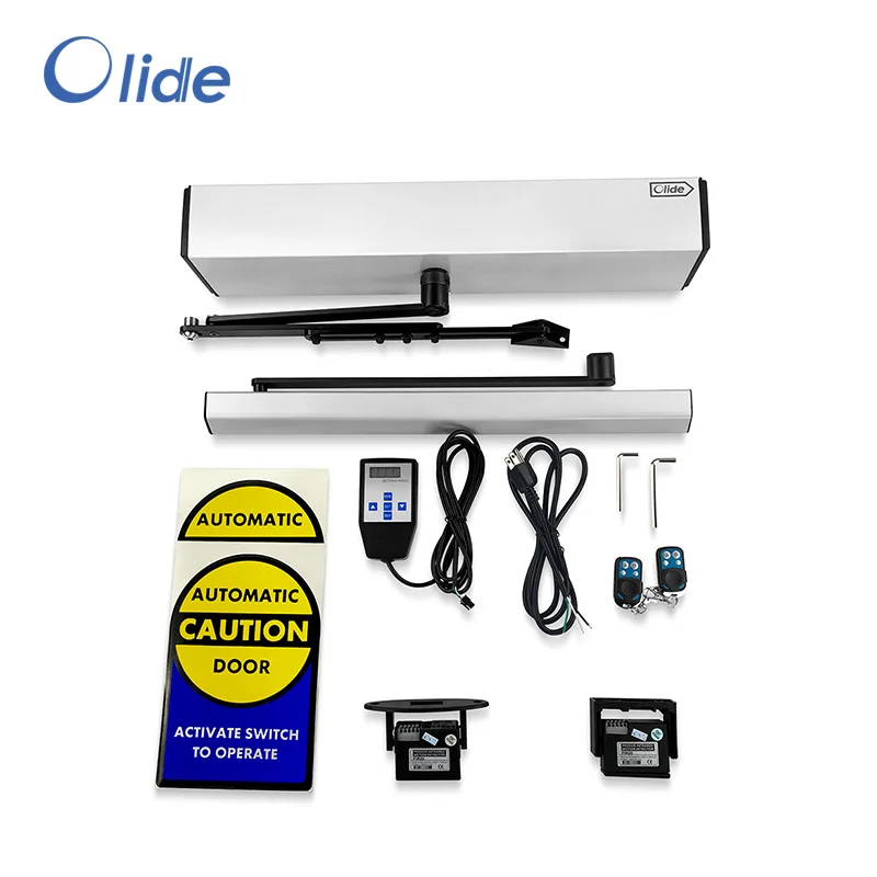 

Olide Body/Motion/Active Rader Sensor Automatic/Electric Swing Door Opener, EN16005 Touchless Sensor Activate Swing Door