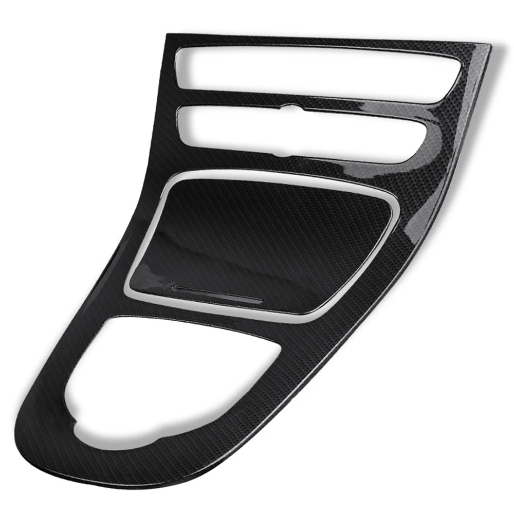 Car Center Control Gear Shift Panel Decorative Trim Carbon Fiber For Mercedes Benz E-Class W213 E200 E300 Auto Car Accessories Car Center Control Gear Shift Panel Decorative Trim Carbon Fiber For Mercedes Benz E-Class W213 E200 E300 Auto Car Accessories