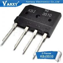 5 шт. KBJ3510 GBJ3510 35A 1000 в мостовой выпрямитель новое и оригинальное IC