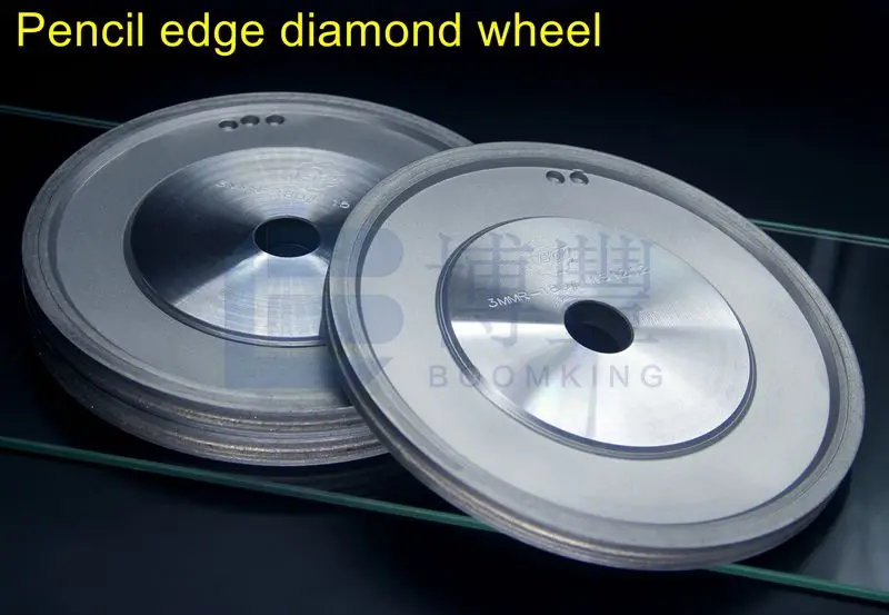 PE Shape Edge Glass Diamond Grinding Polish Wheel 150*22*3,4,5,6,8,10mm
