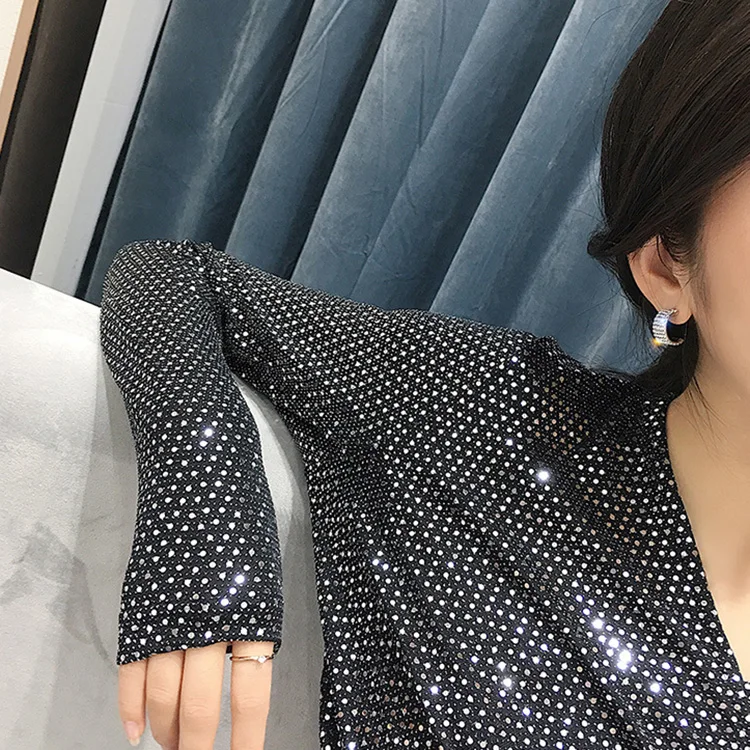 MENGJIQIAO новые корейские серьги-кольца ручной работы с блестящими кристаллами для женщин с имитацией жемчуга, ювелирные изделия для девочек