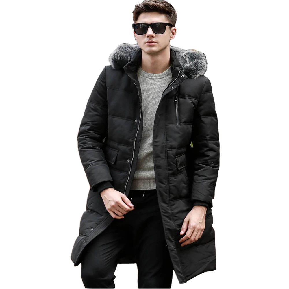 Buy 2018 New Pattern White Duck Down Male Slim