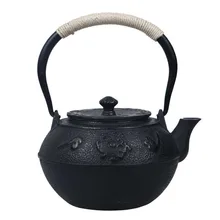 Новинка 1100 мл китайский чайный набор кунг-фу чугунный чайник эмаль хорошее здоровье Nautral здоровье браслет