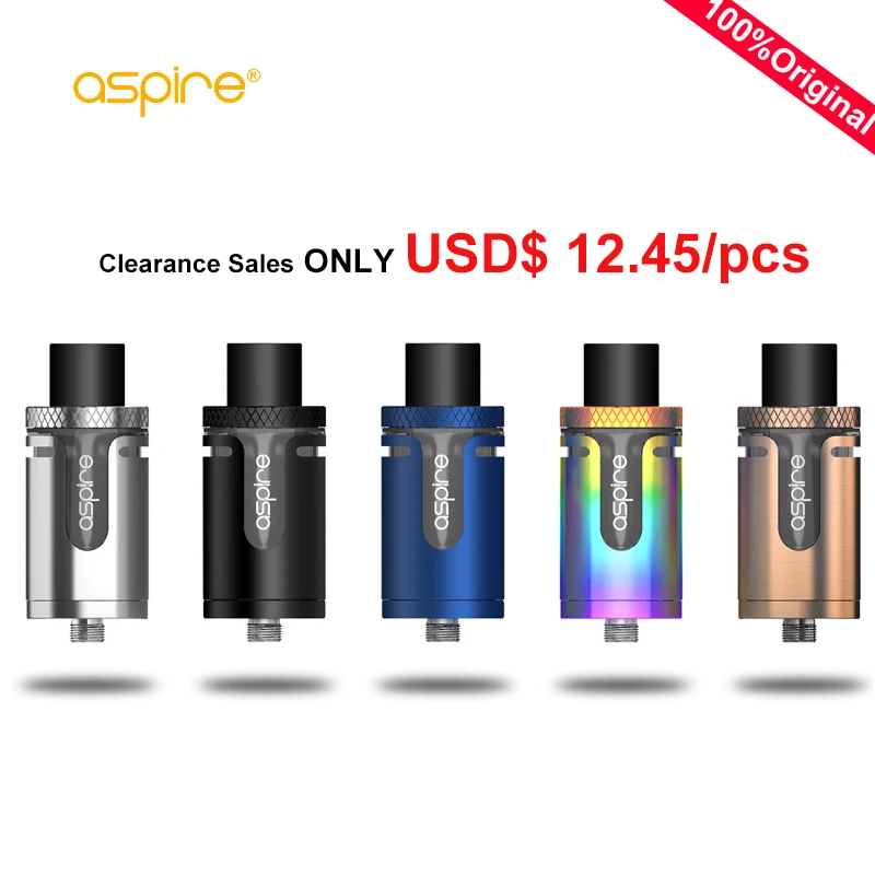 Электронной сигареты распылителя Aspire cleito EXO Atomiseur TPD 2 мл Тип Испарительный бак
