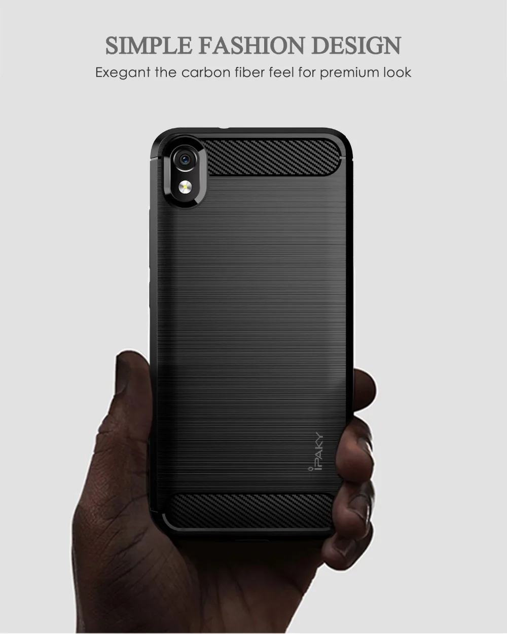 IPAKY Мобильный чехол для телефона мягкий силиконовый ударопрочный углеродного волокна крышки на для ксиоми редми 7 7A редми7 редми7A 7 A Xiaomi Redmi 7 7A 2/3/4 16/32/64 ГБ бампер
