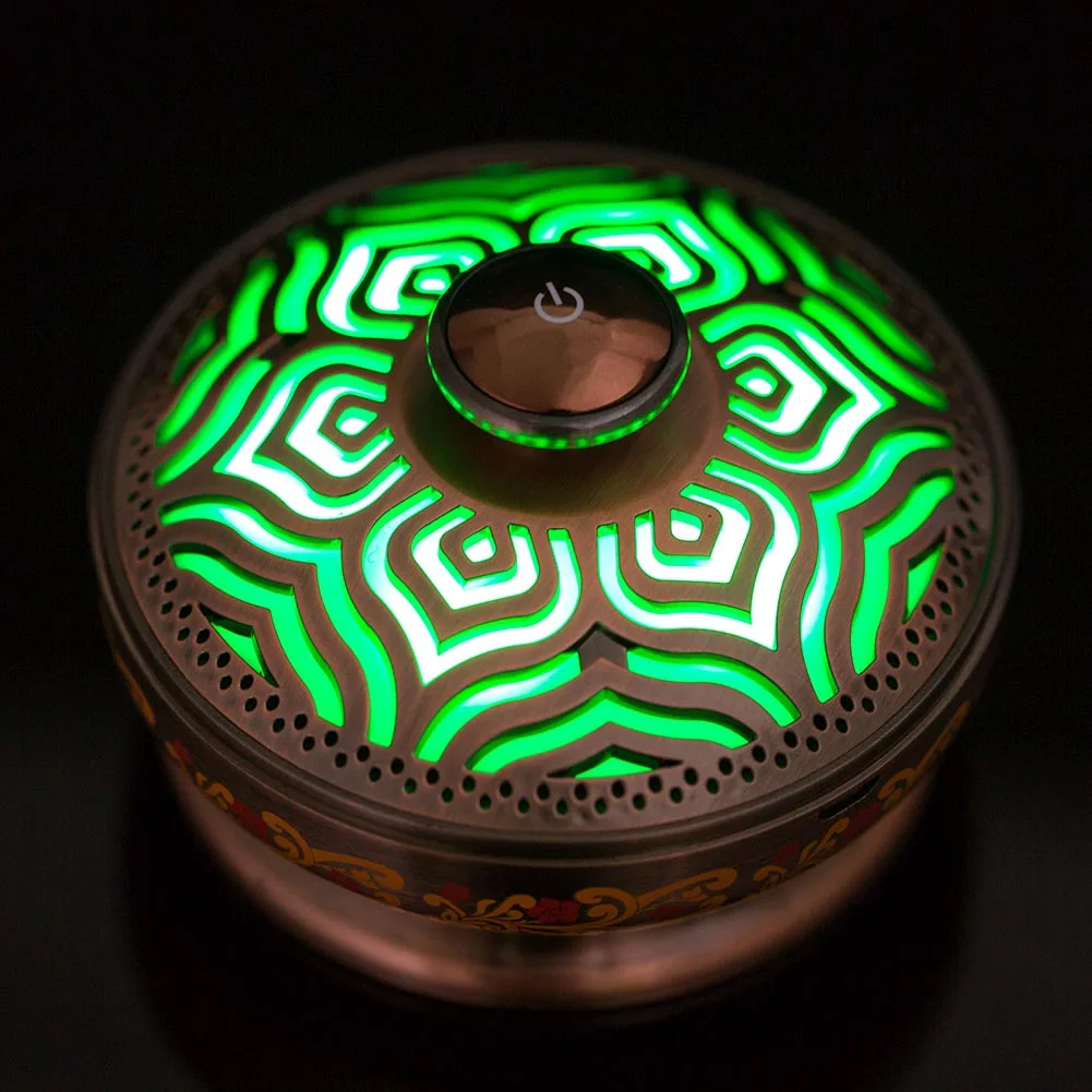 

Miniature Smokeless Fragrant Diffuser Aromatherapy Fragrant Oil Vaporizer with Light Hot Sale