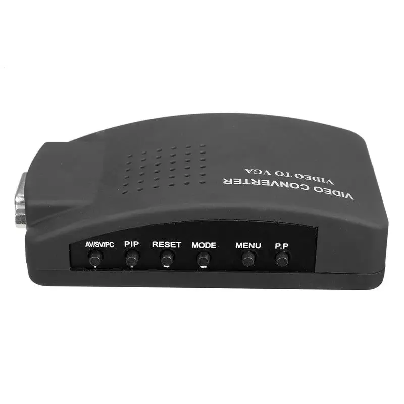 BNC цифровой AV/S видео VGA RCA ТВ преобразователь сигнала адаптер разрешение видео переключатель преобразования для портативных ПК Moniteur ТВ коробка
