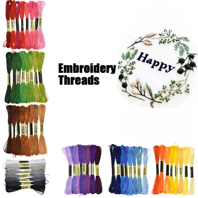 447 Colorful Embroidery Floss Cotton Sewing Skeins 8m Crafts Cross Stitch  Floss Kit for Friendship Bracelets DIY Thread Crafts - AliExpress