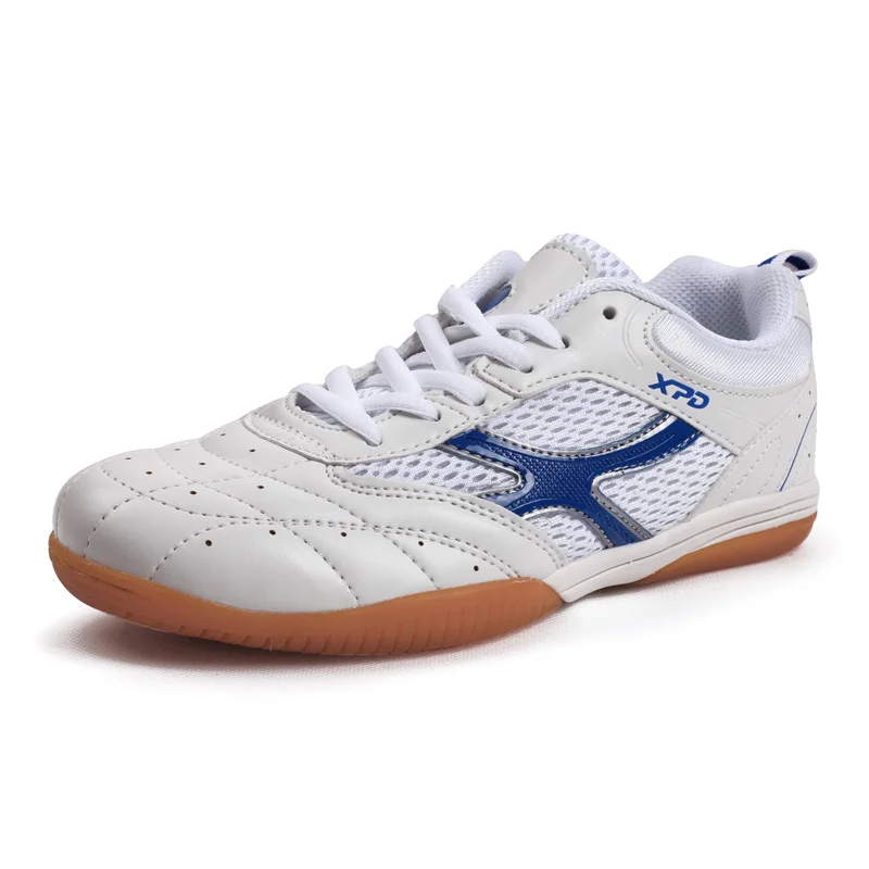 Спортивные кроссовки, устойчивая противоскользящая обувь для пинг-понга, дышащая обувь для настольного тенниса, теннисная обувь, обувь для волейбола - Цвет: Синий