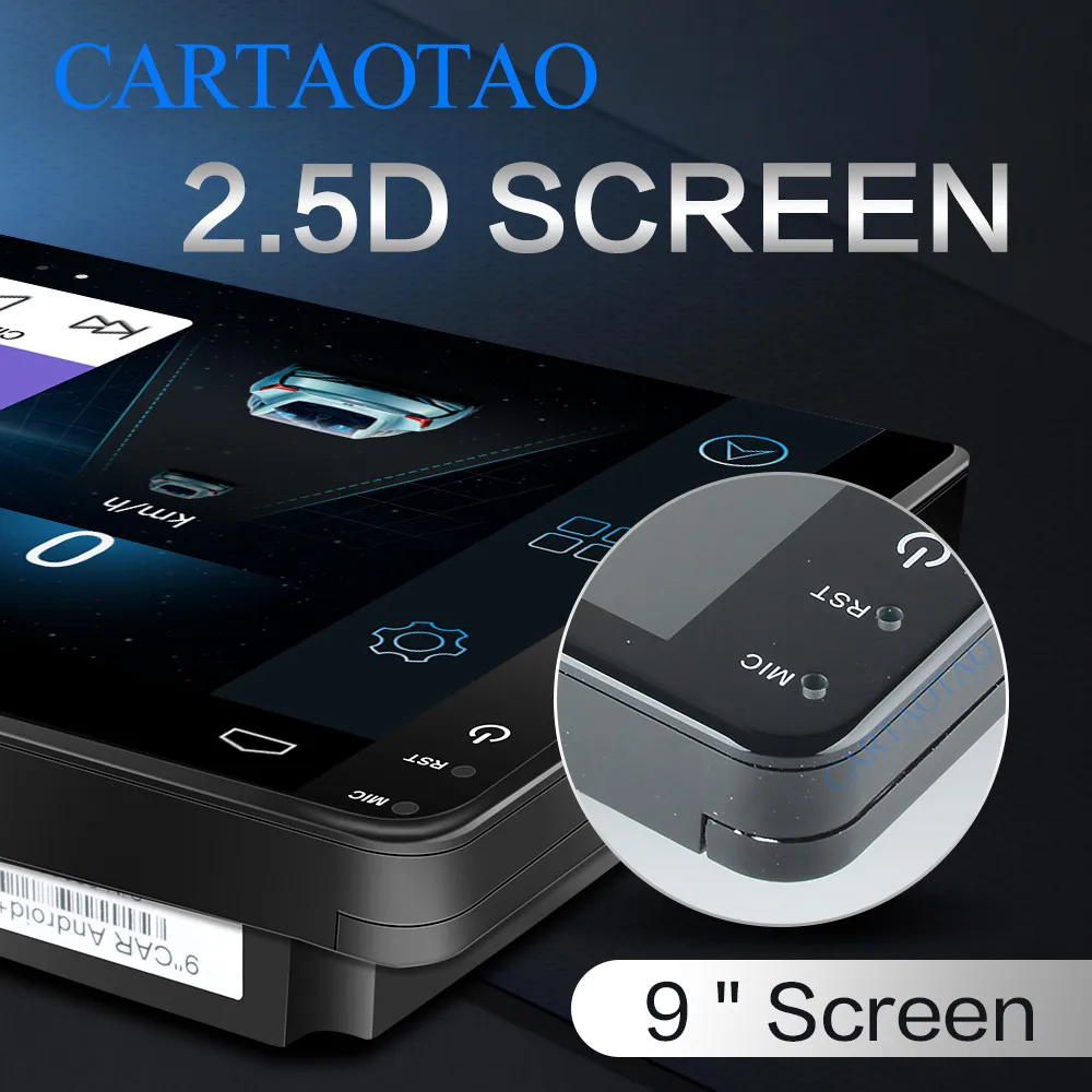 Discount Android 8.1 OS 9 inch touch screen car radio player 2DIN Android car radio navigation multimedia player For Suzuki SX4 2006-2013 4