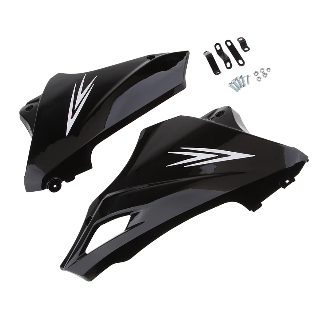 Gloss Black Motorcycle Under Engine Lower Cowl Shrouds Belly Pan Accessories for HONDA Grom MSX 125 13-15