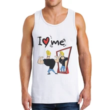 Новое поступление мужской одежды фитнес I Love me майка Debardeur Homme забавная рубашка мускулистый человек майка с принтом для мужчин s хлопок