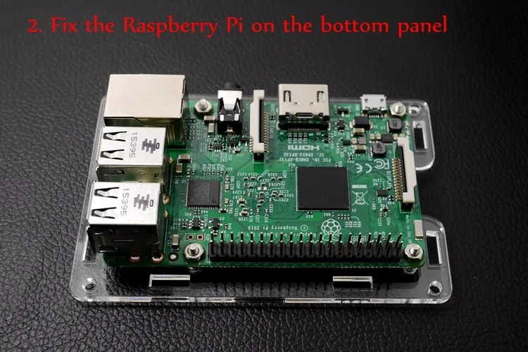 UGEEK Raspberry Pi High PPI 3,5 дюймов 800*480 TFT экран+ акриловый чехол Комплект для Raspberry Pi 3B 3B+ 2B B+ | поддержка IR | Kali