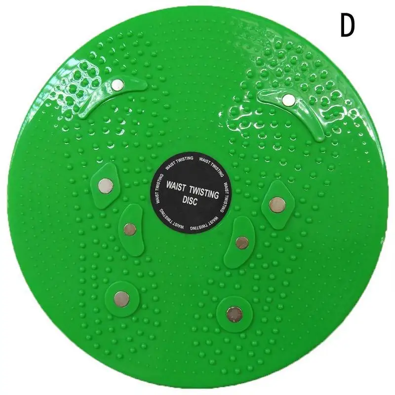 Пояс скручивающий диск баланс доска фитнес оборудование для тела аэробная вращающаяся Спортивная Магнитная Массажная пластина Упражнение воблер - Цвет: Зеленый