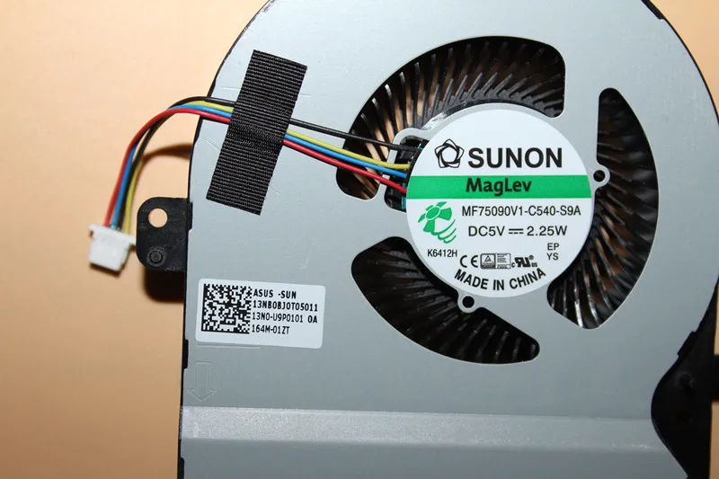 SUNON MF75090V1 C540 S9A вентилятор для ноутбука DC 5V 2 25 W 4
