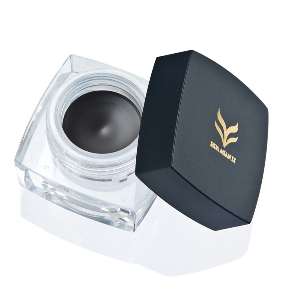 

HUAMIANLI HUAMIANLI Makeup Set 2 Pcs Long Lasting Cosmetic Eyeliner Eye Shadow Makeup Eyeshadow + Brush