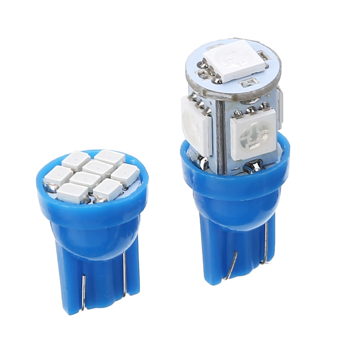 11Pcs/set Blue LED T10+31mm Car Led Light Bulb Kit Auto Festoon Interior Dome Map Tag Light License Plate Lamp