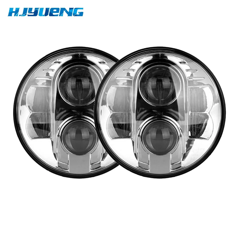 

E9 for Humme Scramble High led headlight 7inch LED Head lamp 48W Car Led Headlights H4 H13 for Jeep Wrangler Toyota Harley
