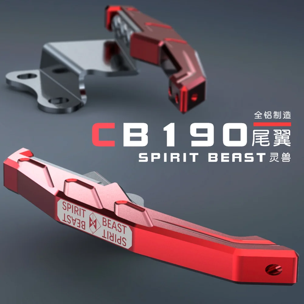 

Spirit Beast Motorcycle Tail Handrail for Honda CB190R CB190 CNC Aluminum Personality Rear Armrest Cafe Racer Accessories