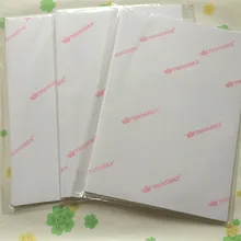 100 листов за лот, OK для хлопок одежды, одежда, футболка, a4 Размер струйные темно-теплообмена бумаги