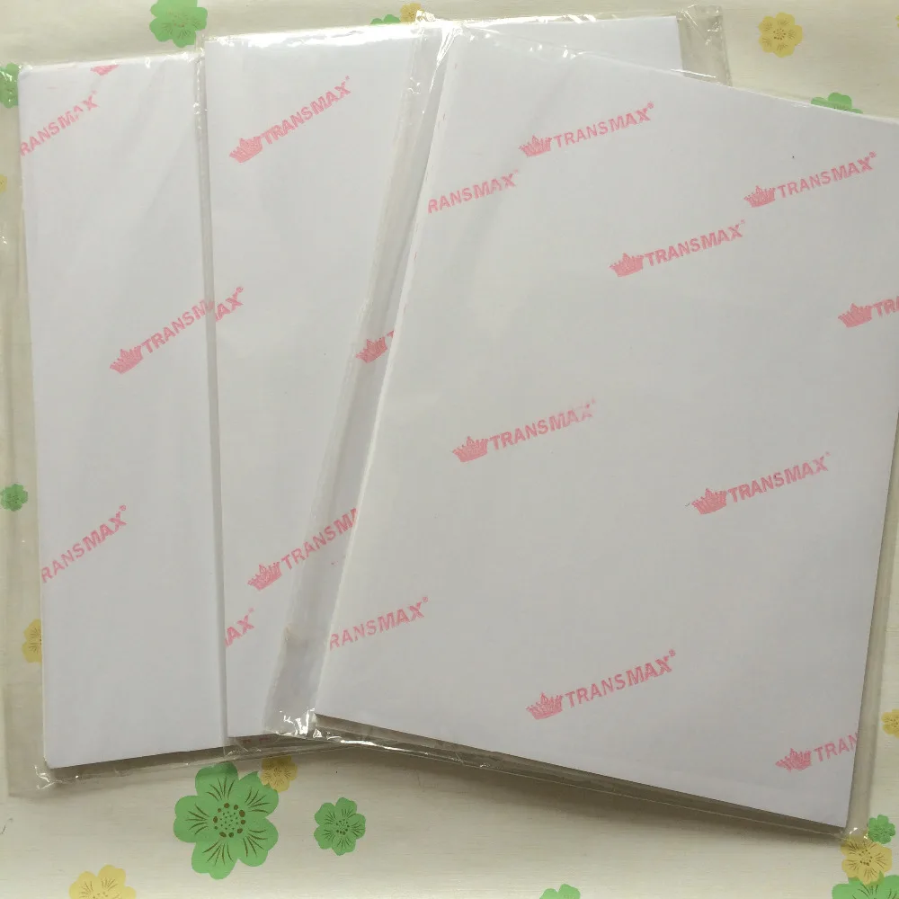

100 sheets per lot Free shipping,OK for 100% cotton garments,clothes,t-shirt,A4 size inkjet dark heat transfer paper